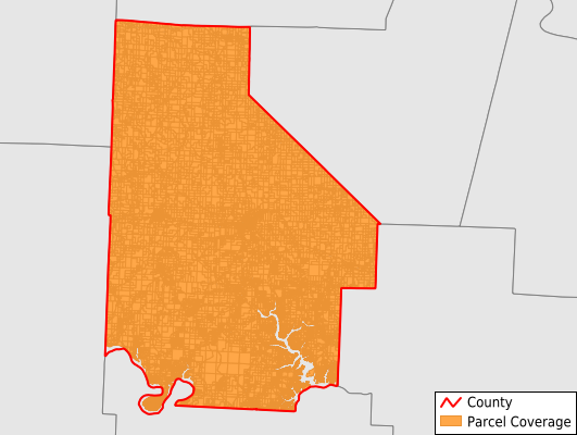 Morgan County Missouri GIS Parcel Data Download Coverage