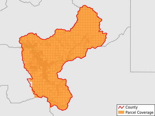 Morgan County Utah GIS Parcel Data Download Coverage
