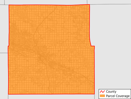 Morrill County Nebraska GIS Parcel Data Download Coverage