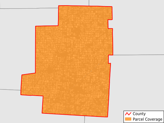Morrow County Ohio GIS Parcel Data Download Coverage