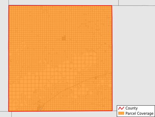 Morton County Kansas GIS Parcel Data Download Coverage