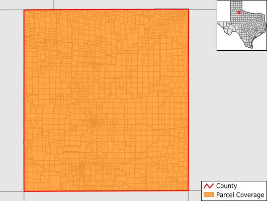Motley County Texas GIS Parcel Data Download Coverage