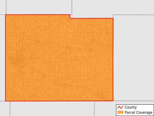 Mower County Minnesota GIS Parcel Data Download Coverage