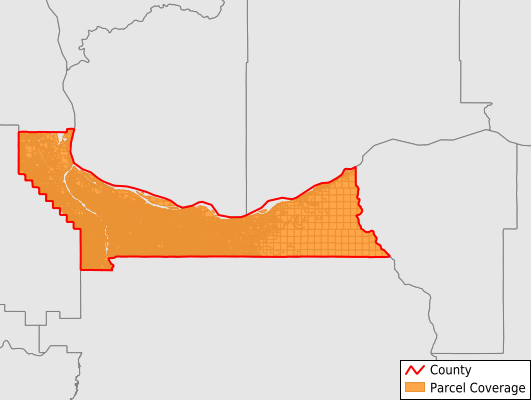 Multnomah County Oregon GIS Parcel Data Download Coverage