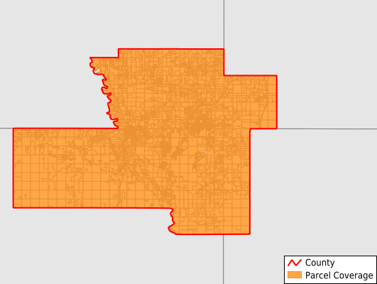 Murray County Oklahoma GIS Parcel Data Download Coverage