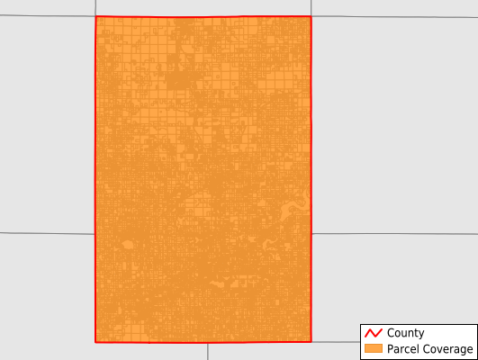 Newaygo County Michigan GIS Parcel Data Download Coverage