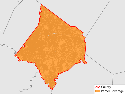Newton County Georgia GIS Parcel Data Download Coverage