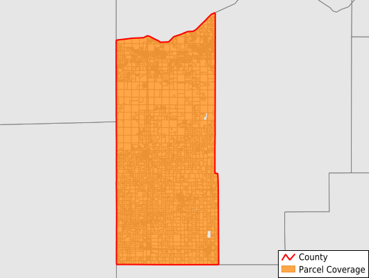 Newton County Indiana GIS Parcel Data Download Coverage