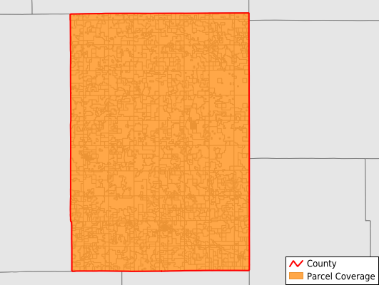 Niobrara County Wyoming GIS Parcel Data Download Coverage