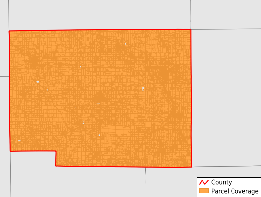 Noble County Indiana GIS Parcel Data Download Coverage