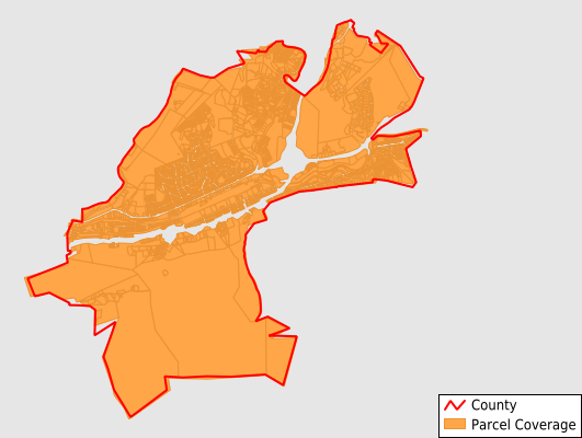 Norton City Virginia GIS Parcel Data Download Coverage
