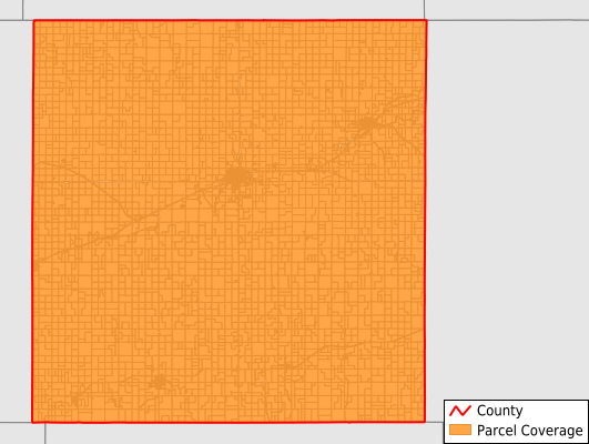 Norton County Kansas GIS Parcel Data Download Coverage