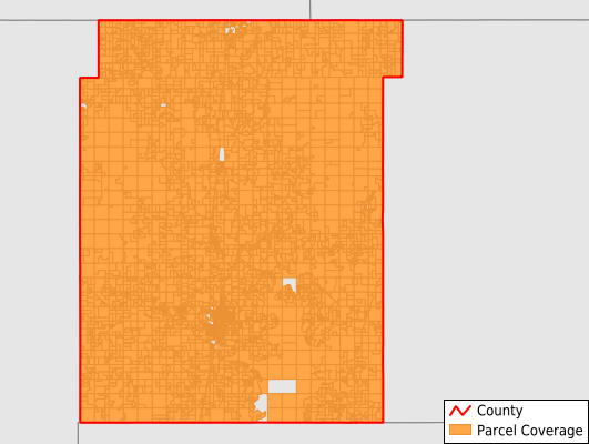 Nowata County Oklahoma GIS Parcel Data Download Coverage