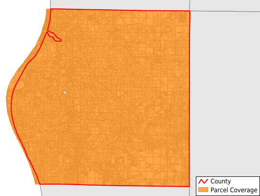 Oceana County Michigan GIS Parcel Data Download Coverage