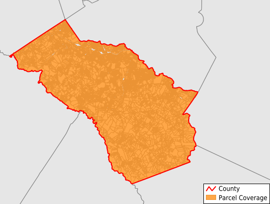 Oconee County Georgia GIS Parcel Data Download Coverage