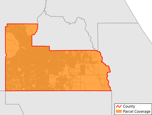 Orange County Florida GIS Parcel Data Download Coverage