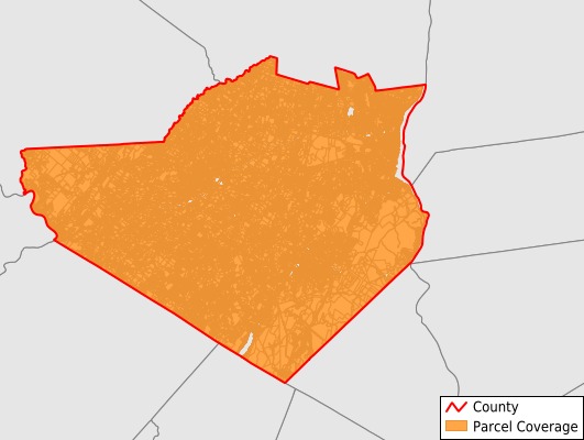 Orange County New York GIS Parcel Data Download Coverage