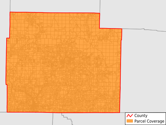 Oregon County Missouri GIS Parcel Data Download Coverage