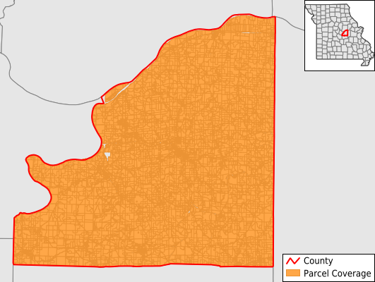 Osage County Missouri GIS Parcel Data Download Coverage