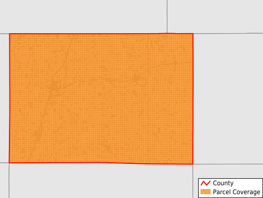 Osceola County Iowa GIS Parcel Data Download Coverage