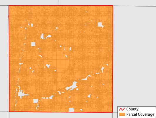 Osceola County Michigan GIS Parcel Data Download Coverage