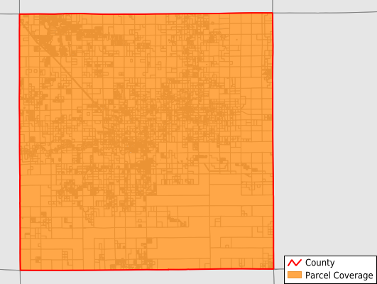 Oscoda County Michigan GIS Parcel Data Download Coverage