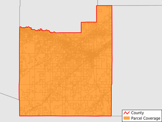 Otero County Colorado GIS Parcel Data Download Coverage
