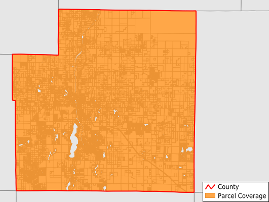 Otsego County Michigan GIS Parcel Data Download Coverage