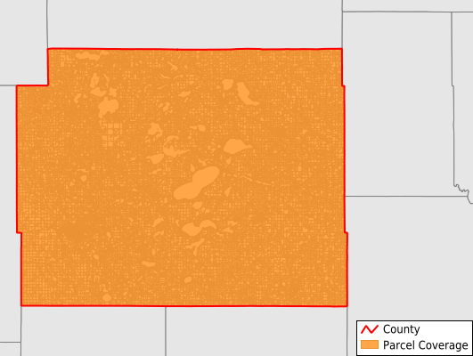 Otter Tail County Minnesota GIS Parcel Data Download Coverage