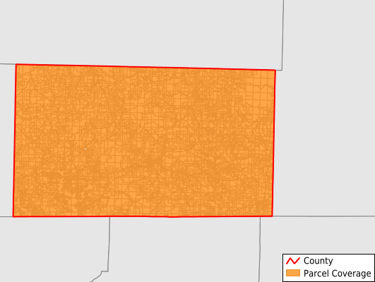 Ozark County Missouri GIS Parcel Data Download Coverage