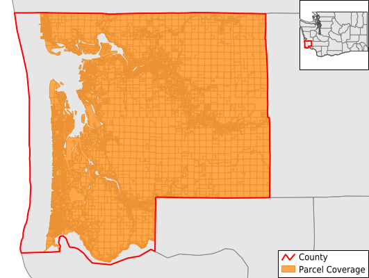 Pacific County Washington GIS Parcel Data Download Coverage