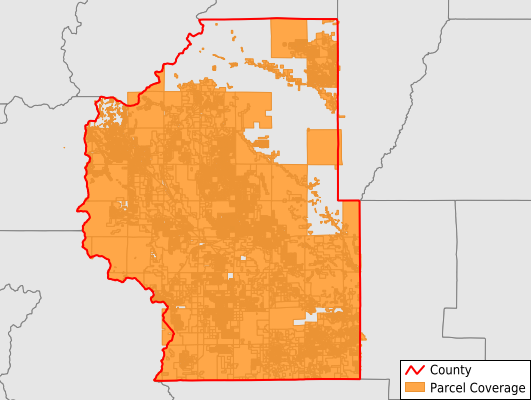 Park County Colorado GIS Parcel Data Download Coverage