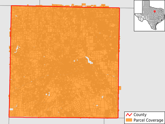 Parker County Texas GIS Parcel Data Download Coverage