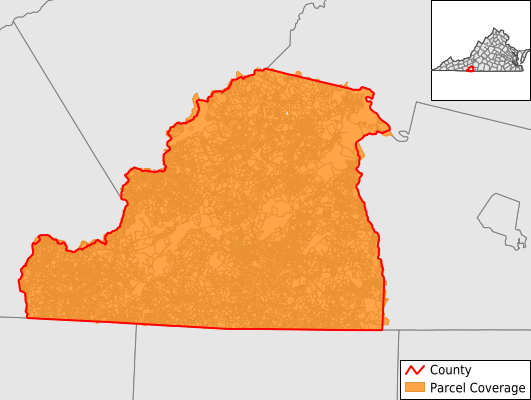 Patrick County Virginia GIS Parcel Data Download Coverage