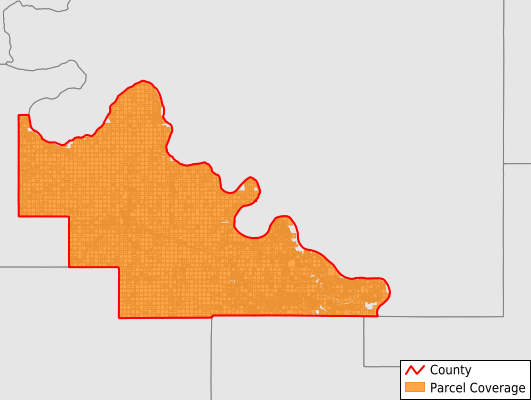 Pawnee County Oklahoma GIS Parcel Data Download Coverage