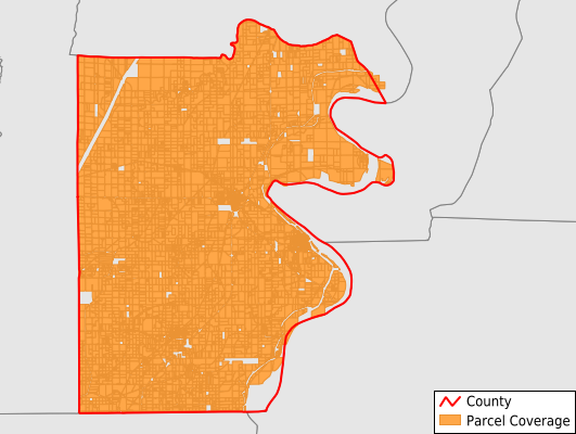 Pemiscot County Missouri GIS Parcel Data Download Coverage