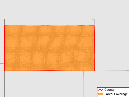 Perkins County Nebraska GIS Parcel Data Download Coverage