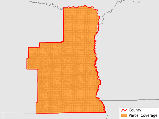 Petroleum County Montana GIS Parcel Data Download Coverage
