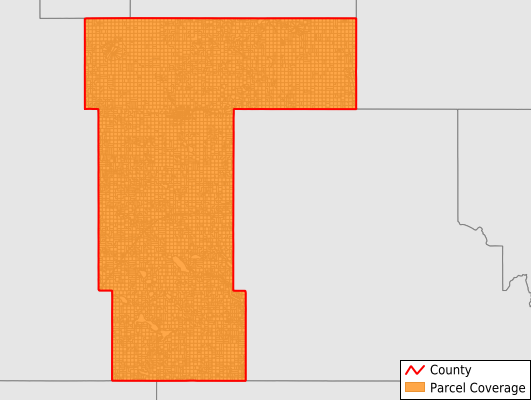 Pierce County North Dakota GIS Parcel Data Download Coverage