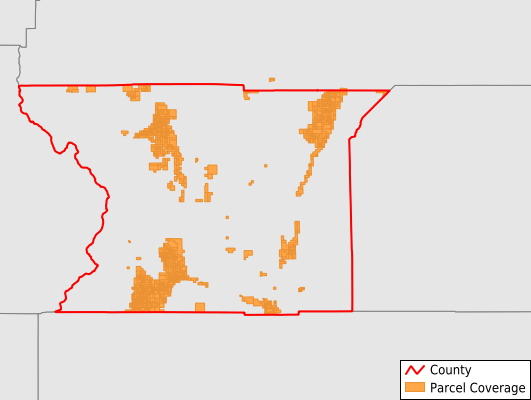 Piute County Utah GIS Parcel Data Download Coverage