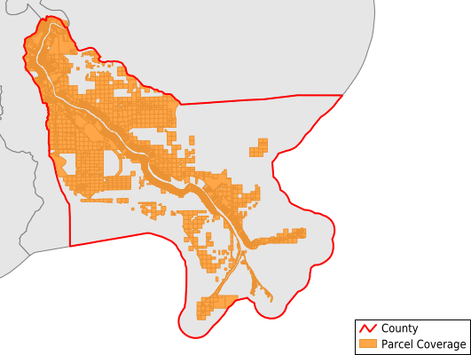 Plaquemines Parish Louisiana GIS Parcel Data Download Coverage