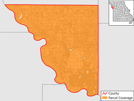 Platte County Missouri GIS Parcel Data Download Coverage