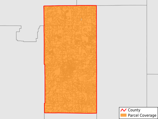 Platte County Wyoming GIS Parcel Data Download Coverage