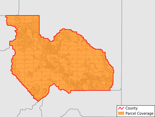 Plumas County California GIS Parcel Data Download Coverage