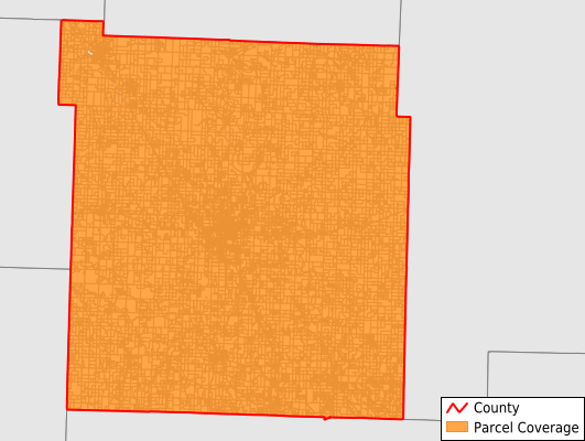 Polk County Missouri GIS Parcel Data Download Coverage