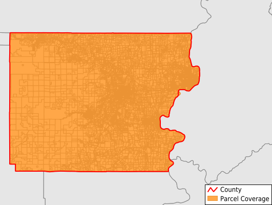 Polk County Oregon GIS Parcel Data Download Coverage