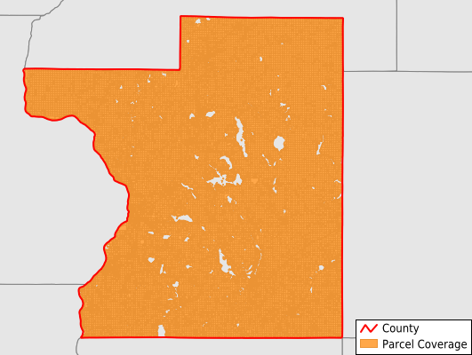 Polk County Wisconsin GIS Parcel Data Download Coverage