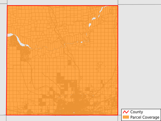 Potter County Texas GIS Parcel Data Download Coverage