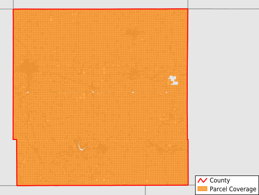 Poweshiek County Iowa GIS Parcel Data Download Coverage