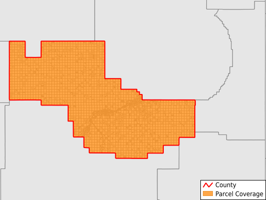 Prairie County Montana GIS Parcel Data Download Coverage